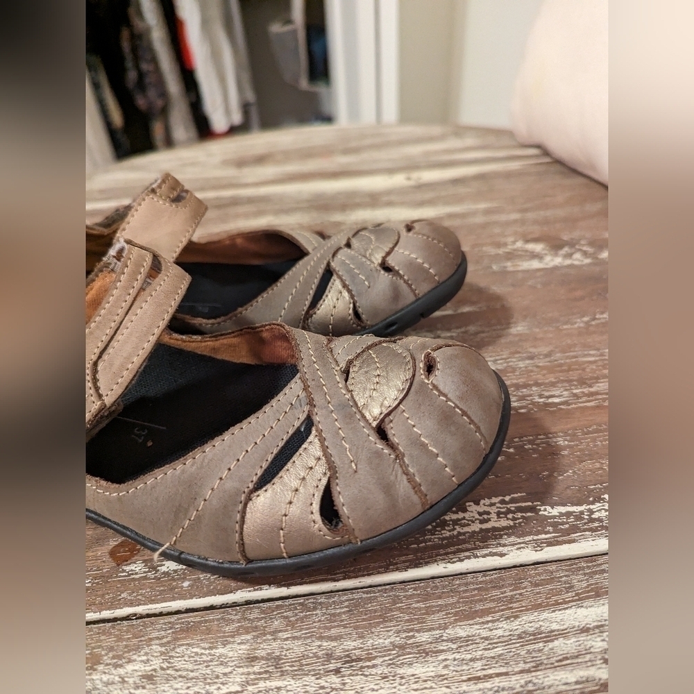 Ecco brand‎ loafer/sandals comfortable closed walking size 6.5